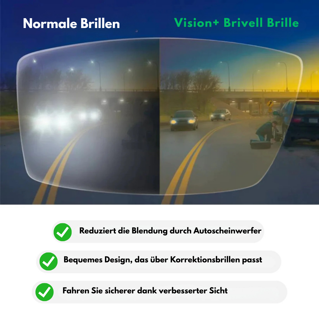 Vision+Nacht™ Optische Technologie-Brille Brivell
